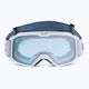 UVEX Elemnt FM occhiali da sci bianco opaco/argento specchiato blu 2