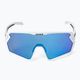 UVEX Sportstyle 231 2.0 occhiali da sole bianco opaco/blu specchiato 3