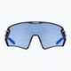 Occhiali da sole UVEX Sportstyle 231 2.0 P nero opaco/blu specchiato 6