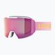 UVEX Evidnt Attract WE CV occhiali da sci bianco opaco/rosa specchiato/verde/chiaro 6