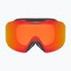 UVEX Evidnt Attract CV occhiali da sci nero opaco/rosso specchiato/arancio/chiaro 2