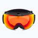 UVEX Downhill 2100 CV occhiali da sci nero lucido/specchio scarlatto/colore arancione 2