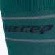 CEP Calze da corsa a compressione riflettenti da donna, verde WP40GZ 3
