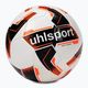 Uhlsport resistere Synergy calcio bianco / nero / neon arancione dimensioni 5 4