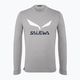 Salewa Solidlogo Dry Uomo manica lunga da trekking grigio erica 4