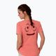 Maglietta da arrampicata Salewa Lavaredo Hemp Print donna rosa lantana 2