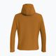 Felpa trekking da uomo Salewa Sarner 2L Wool Fz Hoody marrone dorato 2