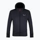 Felpa trekking uomo Salewa Puez PL blazer navy con cappuccio