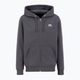 Felpa Alpha Industries Basic Zip SL uomo grigio vintage