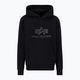 Alpha Industries Basic Carbon Hoody nero da uomo 3