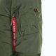 Giacca Alpha Industries da uomo B15-3 TT verde salvia 5