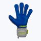 Reusch Attrakt Freegel Gold Finger Support Guanti da portiere grigio vapore/giallo sicurezza/blu scuro 7