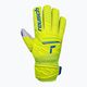 Reusch Attrakt Grip Finger Support guanto da portiere di sicurezza giallo/blu scuro/bianco 6