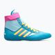 adidas Combat Speed.5 scarpa da wrestling blu G25907 2