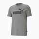 PUMA Ess Logo Tee Uomo T-shirt grigio erica media 4