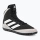 Adidas Mat Wizard 5 combattere le scarpe sportive in bianco e nero FZ5381