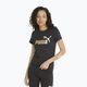 PUMA ESS+ Metallic Logo Tee donna puma nero/oro foll