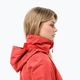 Jack Wolfskin Stormy Point 2L, giacca da pioggia da donna rosso vivo 3