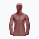 Jack Wolfskin giacca in pile da donna Kolbenberg con cappuccio Fz rosso minerale 2