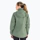 Jack Wolfskin Stormy Point 2L, giacca antipioggia da donna, colore verde siepe 4