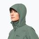 Jack Wolfskin Stormy Point 2L giacca antipioggia da donna verde picnic 3