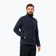 Jack Wolfskin giacca in pile da uomo Winterstein Fz blu notte