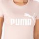 Maglietta da allenamento da donna PUMA ESS Logo rosa quarzo 4