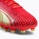 PUMA Ultra Play FG/AG scarpe da calcio per bambini corallo acceso/luce frizzante/puma nero 7