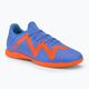 PUMA Future Play IT scarpe da calcio uomo blu glimmer/puma bianco/ultra arancione