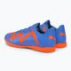 PUMA Future Play IT scarpe da calcio uomo blu glimmer/puma bianco/ultra arancione 3
