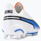 PUMA King Ultimate FG/AG scarpe da calcio uomo puma bianco/puma nero/blu glimmer/ultra orange 9
