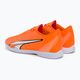 PUMA Ultra Play IT scarpe da calcio uomo ultra arancione/puma bianco/blu glimmer 3