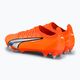 PUMA Ultra Ultimate MXSG scarpe da calcio uomo ultra arancione/puma bianco/blu glimmer 3