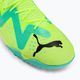 PUMA Future Match TT scarpe da calcio da uomo giallo veloce/puma nero/elettrico menta piperita 7