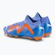 Scarpe da calcio da uomo PUMA Future Pro FG/AG blu glimmer/puma bianco/ultra arancione 3