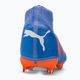PUMA Future Match+ LL FG/AG blu glimmer/puma bianco/ultra orange scarpe da calcio da uomo 8