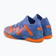 PUMA Future Match IT + Mid blu glimmer/puma bianco/ultra arancione scarpe da calcio per bambini 3