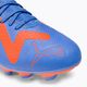 Scarpe da calcio da uomo PUMA Future Play FG/AG blu glimmer/puma bianco/ultra orange 7