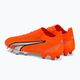 PUMA Ultra Match FG/AG scarpe da calcio da uomo ultra arancione/puma bianco/blu glimmer 3