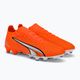 PUMA Ultra Match FG/AG scarpe da calcio da uomo ultra arancione/puma bianco/blu glimmer 4