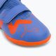 Scarpe da calcio PUMA Future Play IT V blu glimmer/puma bianco/ultra arancione per bambini 7