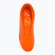 PUMA Ultra Play FG/AG ultra arancione/puma bianco/blu glimmer scarpe da calcio per bambini 6