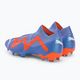 PUMA Future Ultimate FG/AG blu glimmer/puma bianco/ultra orange scarpe da calcio da uomo 3