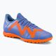 PUMA Future Play TT scarpe da calcio da uomo blu glimmer/puma bianco/ultra arancione