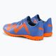 PUMA Future Play TT scarpe da calcio da uomo blu glimmer/puma bianco/ultra arancione 3
