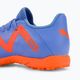 PUMA Future Play TT scarpe da calcio per bambini blu glimmer/puma bianco/ultra arancione 8