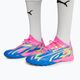 PUMA Ultra Match Energy TT scarpe da calcio da uomo rosa luminoso/giallo allerta/ultra blu 2