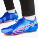 PUMA King Ultimate Energy FG/AG scarpe da calcio uomo ultra blu/rosa luminoso/blu luminoso 11