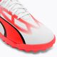 PUMA Ultra Play TT scarpe da calcio per bambini puma bianco/puma nero/arancio 7