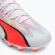 PUMA Ultra Pro FG/AG scarpe da calcio per bambini puma bianco/puma nero/arancio 7